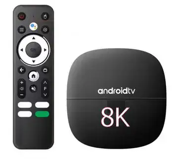 סטרימר עוצמתי במיוחד 8K אנדרואיד 13 ! 2GB+16GB כולל שלט חכם אלחוטי כולל צג דיגיטלי