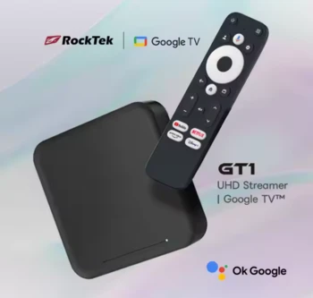 ELEBAO GT1 Google Certified TV BOX RockTek Realtek RTD1325TPV 4GB DDR4 EMMC 32GB 4K Android TV Box
