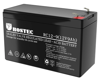 מצבר סוללה למערכת אל פסק RC12-9 - רכבים ממונעים 12V/9A רוזטק