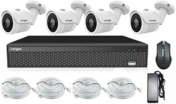 קיט 4 מצלמות אבטחה 5M כולל DVR +דיסק 1טרה