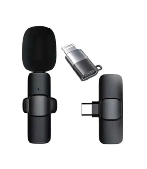 מיקרופון Dash אלחוטי דגם K9 לחיבורי Type-C/Lightning